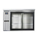 Continental BB50SNSSSGD 50" Bar Refrigerator - 2 Sliding Glass Doors, Stainless, 115v-cityfoodequipment.com