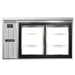 Continental BB59NSSSGDPT 59" Bar Refrigerator - 4 Sliding Glass Doors, Stainless, 115v-cityfoodequipment.com