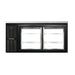 Continental BB69SNSGDPT 69" Bar Refrigerator - 4 Sliding Glass Doors, Black, 115v-cityfoodequipment.com