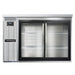 Continental BB50NSSSGD 50" Bar Refrigerator - 2 Sliding Glass Doors, Stainless, 115v-cityfoodequipment.com