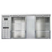 Continental BB69NSSGD 69" Bar Refrigerator - 2 Swinging Glass Doors, Stainless, 115v-cityfoodequipment.com