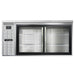 Continental BB69NSSSGD 69" Bar Refrigerator - 2 Sliding Glass Doors, Stainless, 115v-cityfoodequipment.com