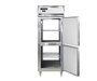 Continental D1FENPTHD 28 1/2" Designer Line One Section Pass Thru Freezer, (4) Right Hinge Solid Doors, 115v-cityfoodequipment.com