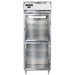 Continental D1FESNSSGDHD 28 1/2" Designer Line One Section Reach In Freezer, (2) Right Hinge Glass Doors, 115v-cityfoodequipment.com