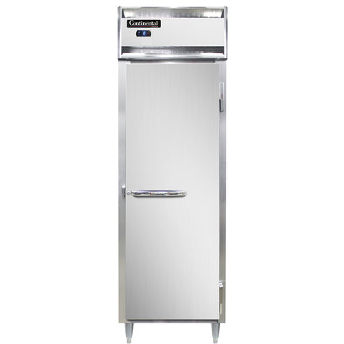 Continental D1FSNSA 26" Designer Line One Section Reach In Freezer, (1) Right Hinge Solid Door, 115v-cityfoodequipment.com