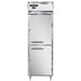 Continental D1FSNSAHD 26" Designer Line One Section Reach In Freezer, (2) Right Hinge Solid Doors, 115v-cityfoodequipment.com