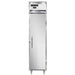 Continental D1FSEN 17 3/4" Designer Slim Line One Section Reach In Freezer, (1) Right Hinge Solid Door, 115v-cityfoodequipment.com