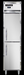 Continental D1FSENHD 17 3/4" Designer Slim Line One Section Reach In Freezer, (2) Right Hinge Solid Doors, 115v-cityfoodequipment.com
