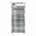 Continental D1FXNSSGD 36 1/4" Designer Line One Section Reach In Freezer, (1) Right Hinge Glass Door, 115v-cityfoodequipment.com