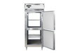 Continental D1FXNSSPTHD 36 1/4" Designer Line One Section Pass Thru Freezer, (4) Right Hinge Solid Doors, 115v-cityfoodequipment.com