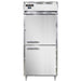 Continental D1FXSNHD 36 1/4" Designer Line One Section Reach In Freezer, (2) Right Hinge Solid Doors, 115v-cityfoodequipment.com