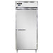Continental D1FXSNSS 36 1/4" Designer Line One Section Reach In Freezer, (1) Right Hinge Solid Door, 115v-cityfoodequipment.com