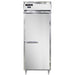 Continental D1RENSS 28 1/2" One Section Reach In Refrigerator, (1) Right Hinge Solid Door, Top Compressor, 115v-cityfoodequipment.com