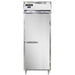 Continental D1RESN 28 1/2" One Section Reach In Refrigerator, (1) Right Hinge Solid Door, Top Compressor, 115v-cityfoodequipment.com