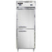 Continental D1RFENSSHD 28 1/2" Designer Line One Section Commercial Combo Refrigerator Freezer - Solid Doors, Dual Temp, 11-cityfoodequipment.com