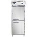 Continental D1RFESNSAHD 28 1/2" Designer Line One Section Commercial Combo Refrigerator Freezer - Solid Doors, Dual Temp, 11-cityfoodequipment.com