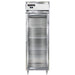 Continental D1RNSSGD 26" One Section Reach In Refrigerator, (1) Right Hinge Glass Door, Top Compressor, 115v-cityfoodequipment.com