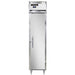 Continental D1RSESN 17 3/4" One Section Reach In Refrigerator, (1) Right Hinge Solid Door, Top Compressor, 115v-cityfoodequipment.com