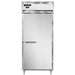 Continental D1RXNSA 36 1/4" One Section Reach In Refrigerator, (1) Right Hinge Solid Door, Top Compressor, 115v-cityfoodequipment.com