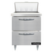 Continental D27N8-D 27" Designer Line Sandwich/Salad Prep Table w/ Refrigerated Base, 115v-cityfoodequipment.com