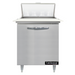 Continental D27N8C 27" Designer Line Sandwich/Salad Prep Table w/ Refrigerated Base, 115v-cityfoodequipment.com