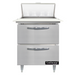 Continental D27N8C-D 27" Designer Line Sandwich/Salad Prep Table w/ Refrigerated Base, 115v-cityfoodequipment.com