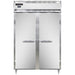 Continental D2RN 52" Two Section Reach In Refrigerator, (2) Left/right Hinge Solid Doors, 115v-cityfoodequipment.com