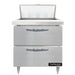Continental D32N8-D 32" Designer Line Sandwich/Salad Prep Table w/ Refrigerated Base, 115v-cityfoodequipment.com
