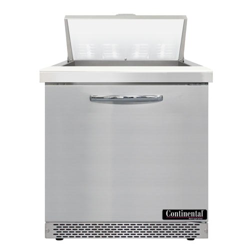 Continental D32N8-FB 32" Designer Line Sandwich/Salad Prep Table w/ Refrigerated Base, 115v-cityfoodequipment.com