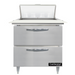 Continental D32N8C-D 32" Designer Line Sandwich/salad Prep Table W/ Refrigerated Base, 115v-cityfoodequipment.com