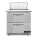 Continental D32N8C-FB-D 32" Designer Line Sandwich/salad Prep Table W/ Refrigerated Base, 115v-cityfoodequipment.com