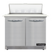 Continental D36N10C-FB 36" Designer Line Sandwich/salad Prep Table W/ Refrigerated Base, 115v-cityfoodequipment.com