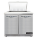 Continental D36N12M-FB 36" Designer Line Sandwich/salad Prep Table W/ Refrigerated Base, 115v-cityfoodequipment.com