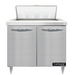 Continental D36N8 36" Designer Line Sandwich/salad Prep Table W/ Refrigerated Base, 115v-cityfoodequipment.com
