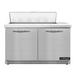 Continental D48N10-FB 48" Designer Line Sandwich/salad Prep Table W/ Refrigerated Base, 115v-cityfoodequipment.com