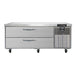 Continental D60GN 60" Chef Base w/ (2) Drawers - 115v-cityfoodequipment.com