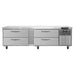 Continental D84GFN 84" Chef Base Freezer w/ (4) Drawers - 115v-cityfoodequipment.com