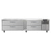 Continental D96GN 96" Chef Base w/ (4) Drawers - 115v-cityfoodequipment.com