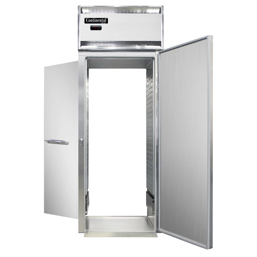 Continental DL1WI-RT Full Height Insulated Roll Thru Heated Cabinet w/ (1) Rack Capacity, 208-230v/1ph-cityfoodequipment.com