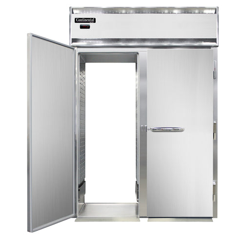 Continental DL2WI-SA-RT-E Full Height Insulated Roll Thru Heated Cabinet w/ (1) Rack Capacity, 208-230v/1ph-cityfoodequipment.com