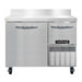Continental FA43NBS 43" W Worktop Freezer w/ (2) Sections & (2) Doors, 115v-cityfoodequipment.com