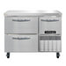 Continental RA43N-D 43" Worktop Refrigerator w/ (2) Sections, 115v-cityfoodequipment.com