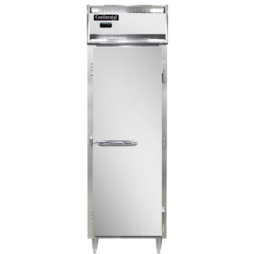 Continental DL1W Full Height Insulated Reach In Heated Cabinet w/ (19) Pan Capacity, 208-230v/1ph-cityfoodequipment.com