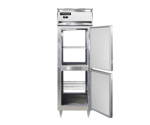Continental DL1W-SA-PT-HD Full Height Insulated Heated Cabinet w/ (15) Pan Capacity, 208-230v/1ph-cityfoodequipment.com