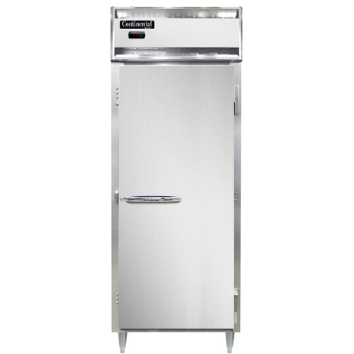 Continental DL1WE-SS Full Height Insulated Heated Cabinet w/ (19) Pan Capacity, 208-230v/1ph-cityfoodequipment.com