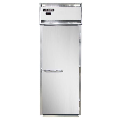 Continental DL1WI-SA Full Height Insulated Stationary Heated Cabinet w/ (1) Rack Capacity, 208-230v/1ph-cityfoodequipment.com