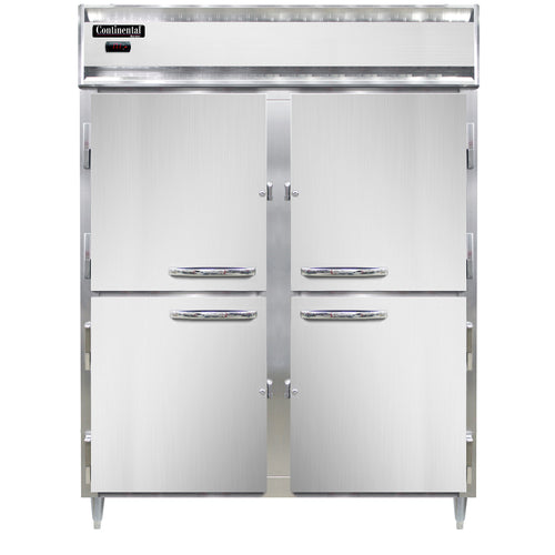 Continental DL2WE-SS-HD Full Height Insulated Heated Cabinet W/ (30) Pan Capacity, 208-230v/1ph-cityfoodequipment.com