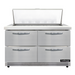 Continental D48N18M-FB-D 48" Designer Line Sandwich/Salad Prep Table w/ Refrigerated Base, 115v-cityfoodequipment.com