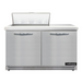 Continental D48N8-FB 48" Designer Line Sandwich/Salad Prep Table w/ Refrigerated Base, 115v-cityfoodequipment.com