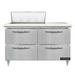 Continental D48N8C-D 48" Designer Line Sandwich/Salad Prep Table w/ Refrigerated Base, 115v-cityfoodequipment.com